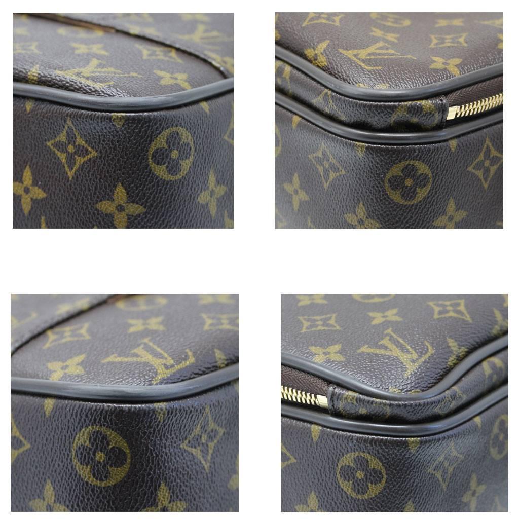Louis Vuitton Icare Monogram Laptop Case Messenger Bag In Excellent Condition In Boca Raton, FL