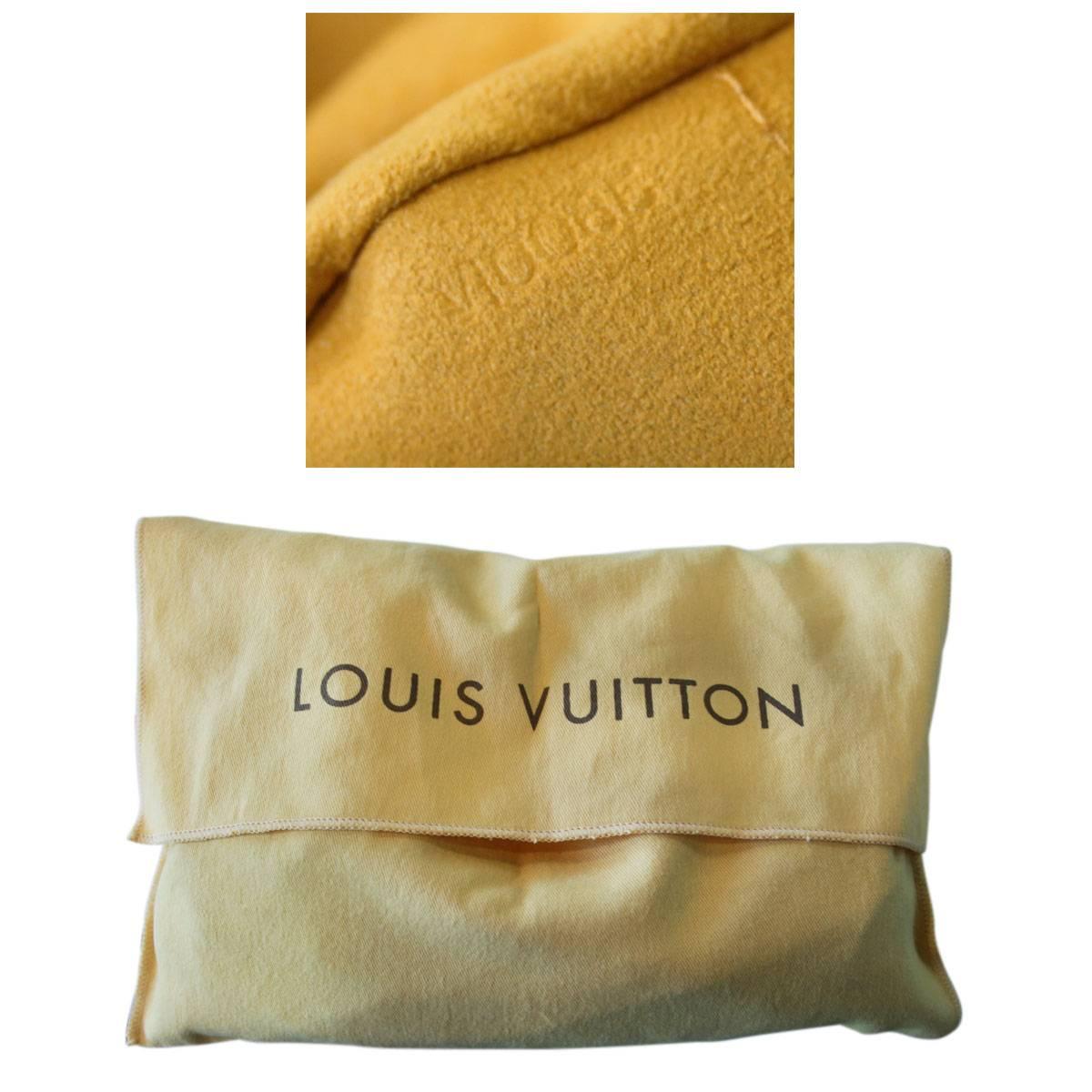 Louis Vuitton Denim Pleaty Monogram Handbag 2