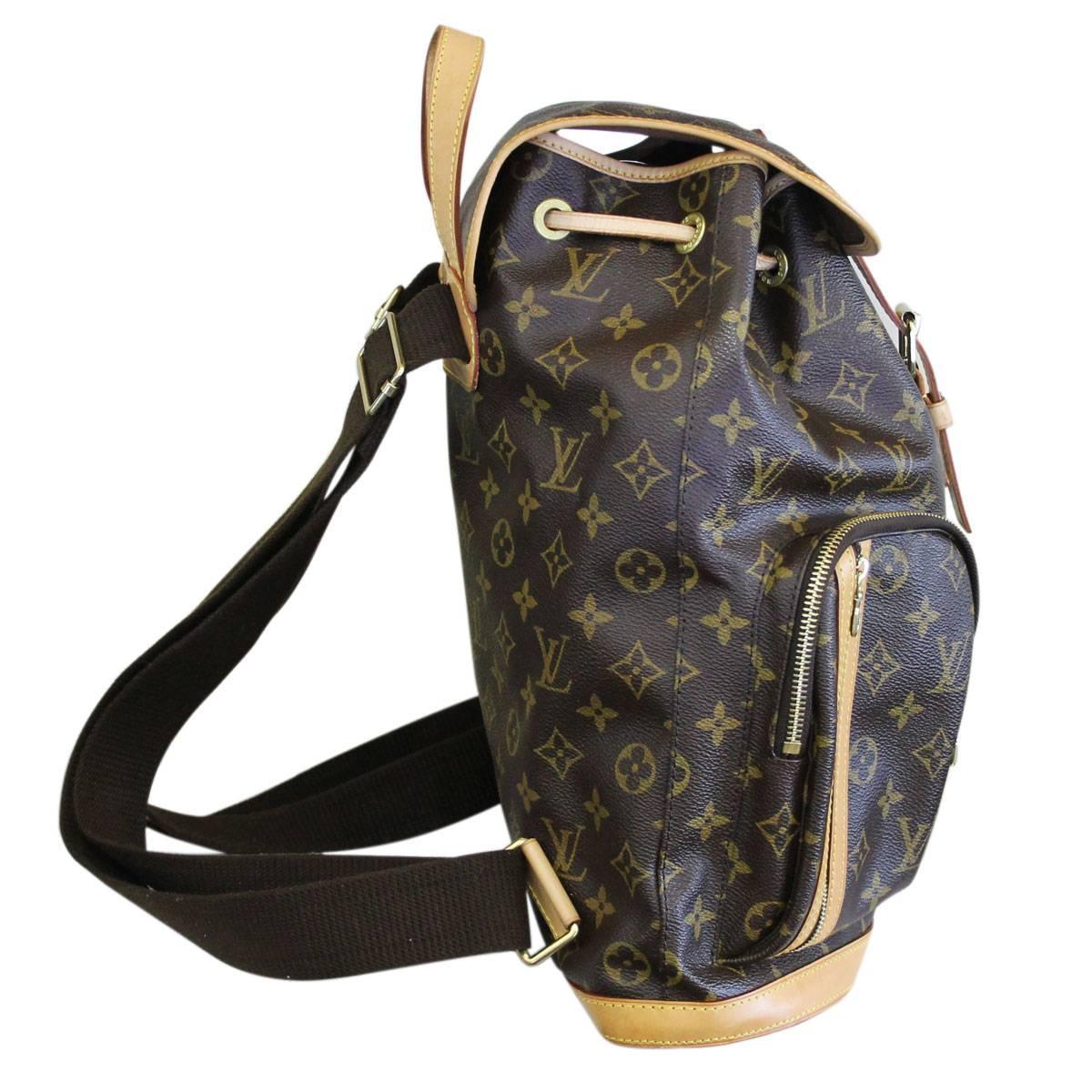 Louis Vuitton Bosphore Backpack Monogram Bag