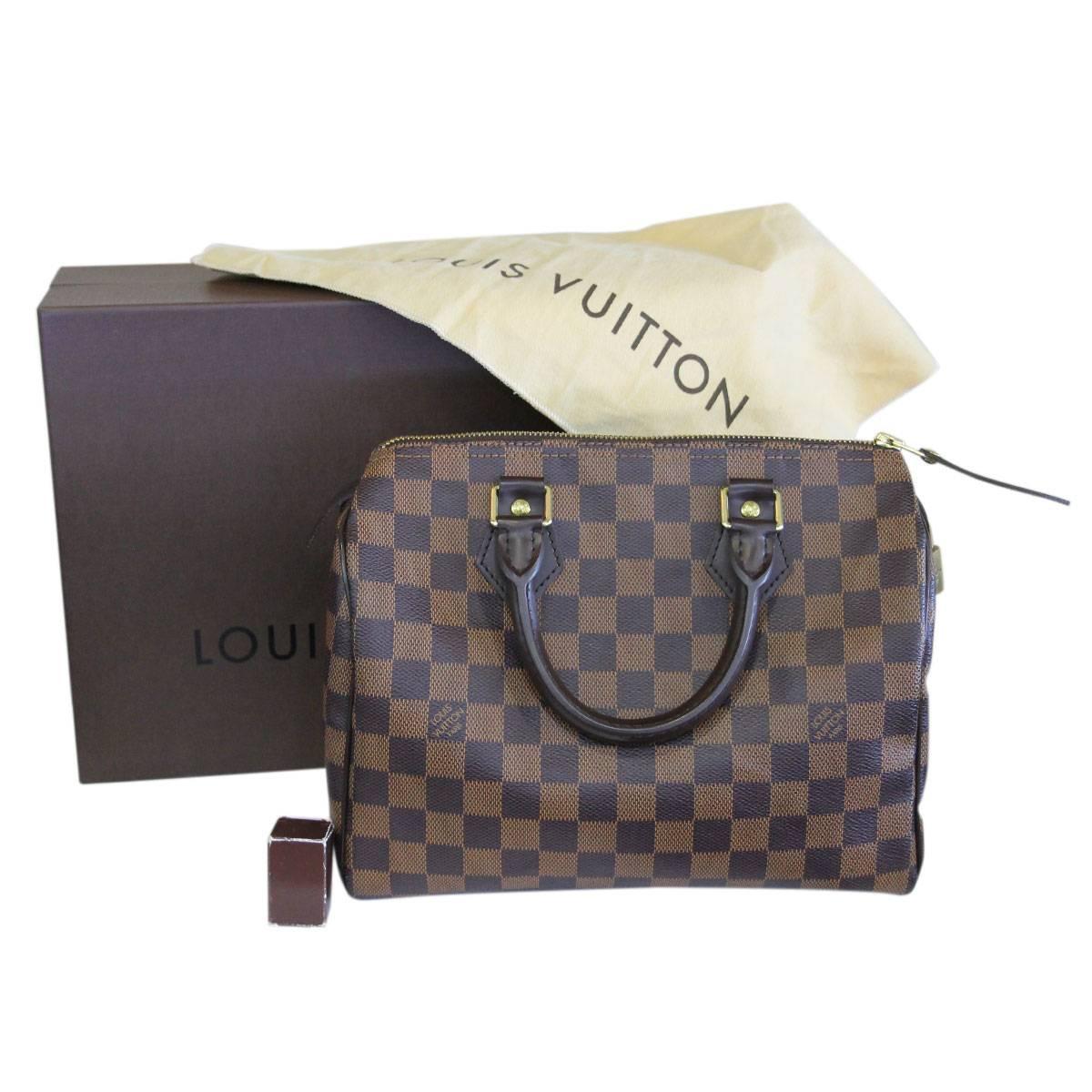 Louis Vuitton Speedy 25 Damier Ebene Handbag in Box 3