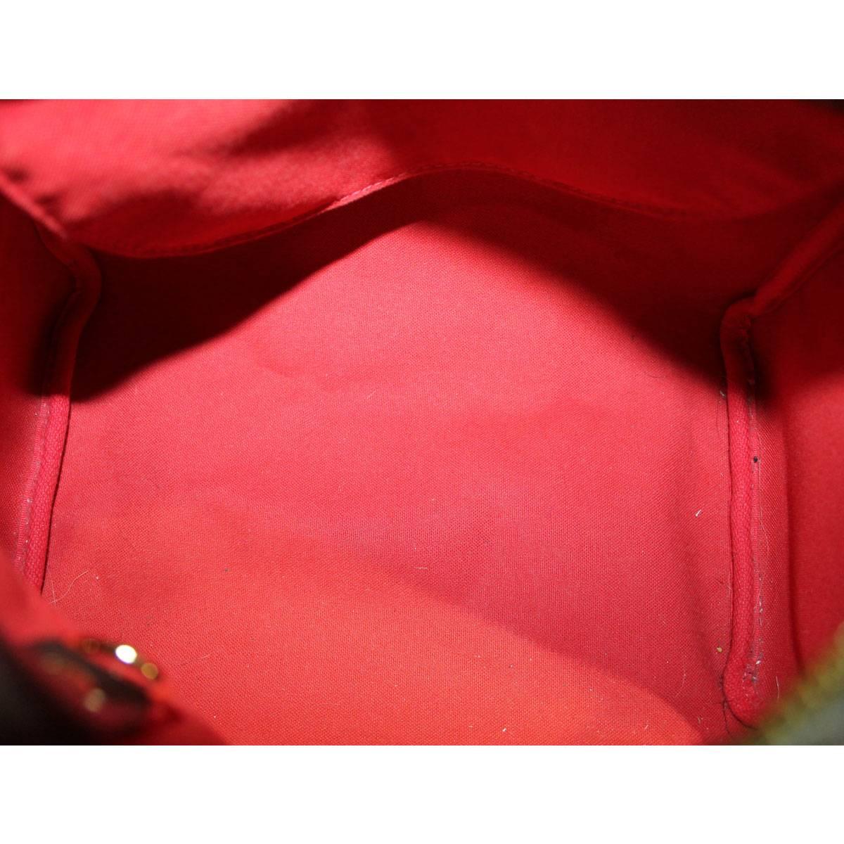 Louis Vuitton Speedy 25 Damier Ebene Handbag in Box In Excellent Condition In Boca Raton, FL