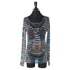Tee-shirt à manches longues Tattoo JEAN-PAUL GAULTIER pour LINDEX