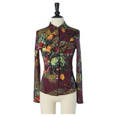 Camisa de nailon estampada JEAN-PAUL GAULTIER JEAN'S