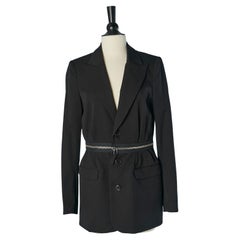 Veste noire à fermeture éclair JEAN-PAUL GAULTIER pour LINDEX