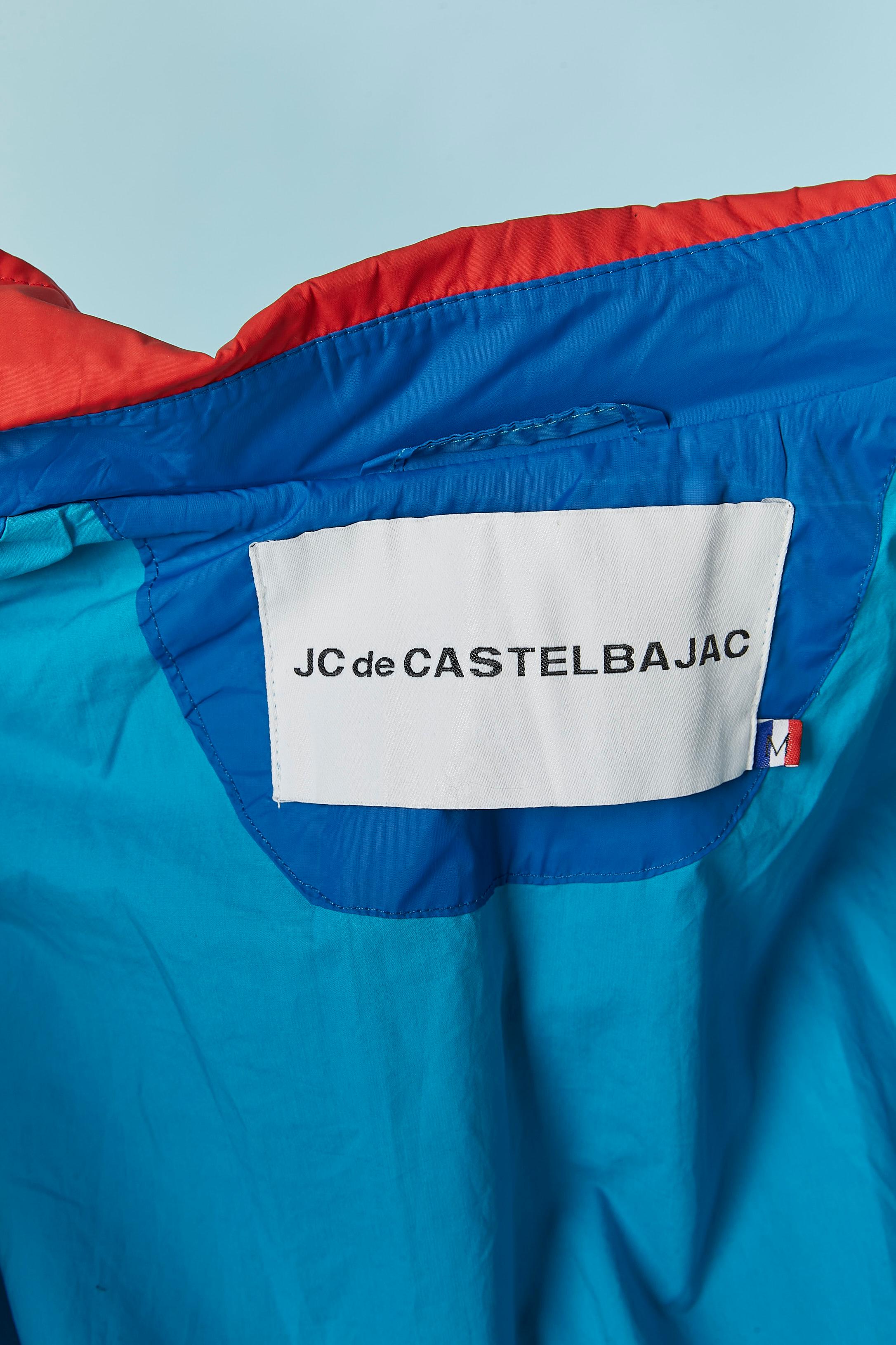Trench in nylon multicolore JC DE CASTELBAJAC in vendita 2