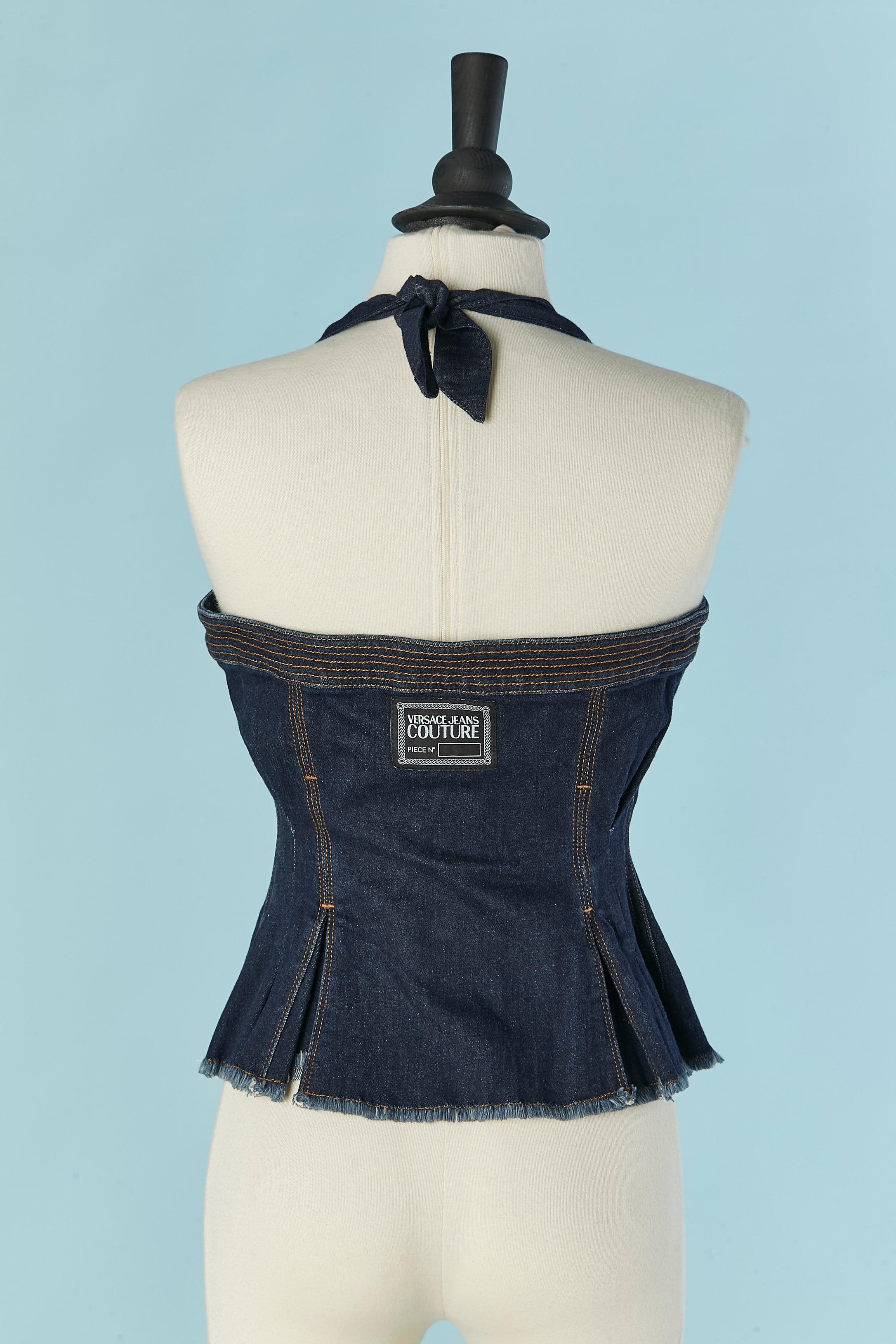 Bustier vaquero VERSACE JEANS COUTURE en venta 1