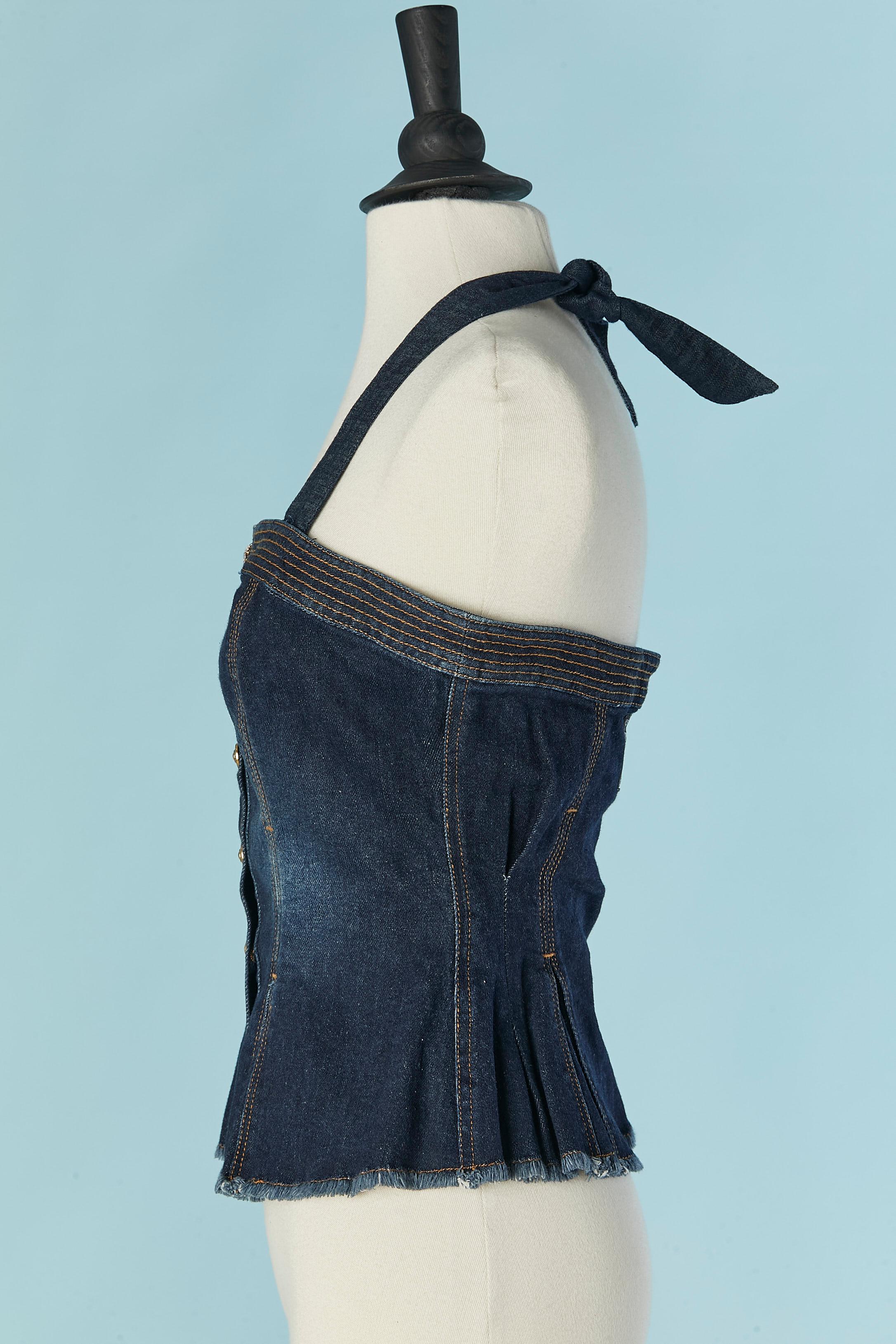 De las mujeres Bustier vaquero VERSACE JEANS COUTURE en venta