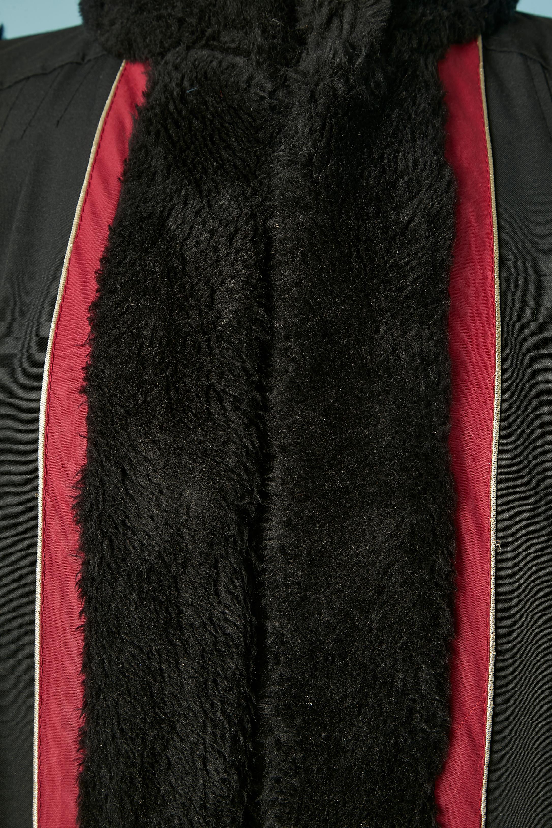 Noir Manteau noir 