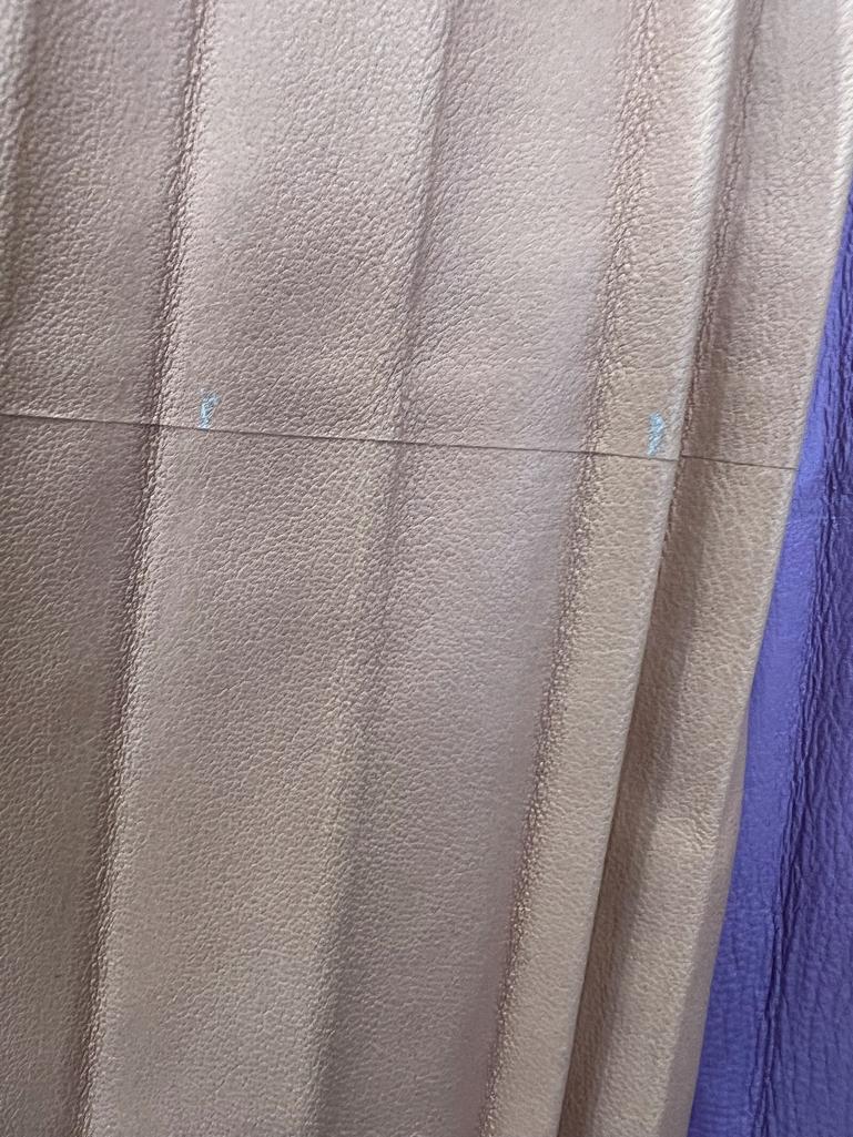 Jupe en cuir plissé multicolore Sun-Ray CHRISTIAN DIOR SS19 en vente 4