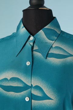 Bedrucktes Seidenhemd von DRIES VAN NOTEN