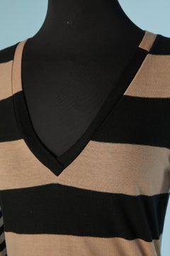 Black and brown striped sweater SONIA RYKIEL