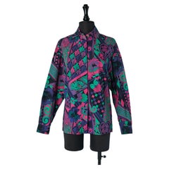 Printed cotton shirt VERSACE JEANS COUTURE
