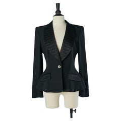 Black Tuxedo Bar jacket CHRISTIAN DIOR Boutique by J Galliano