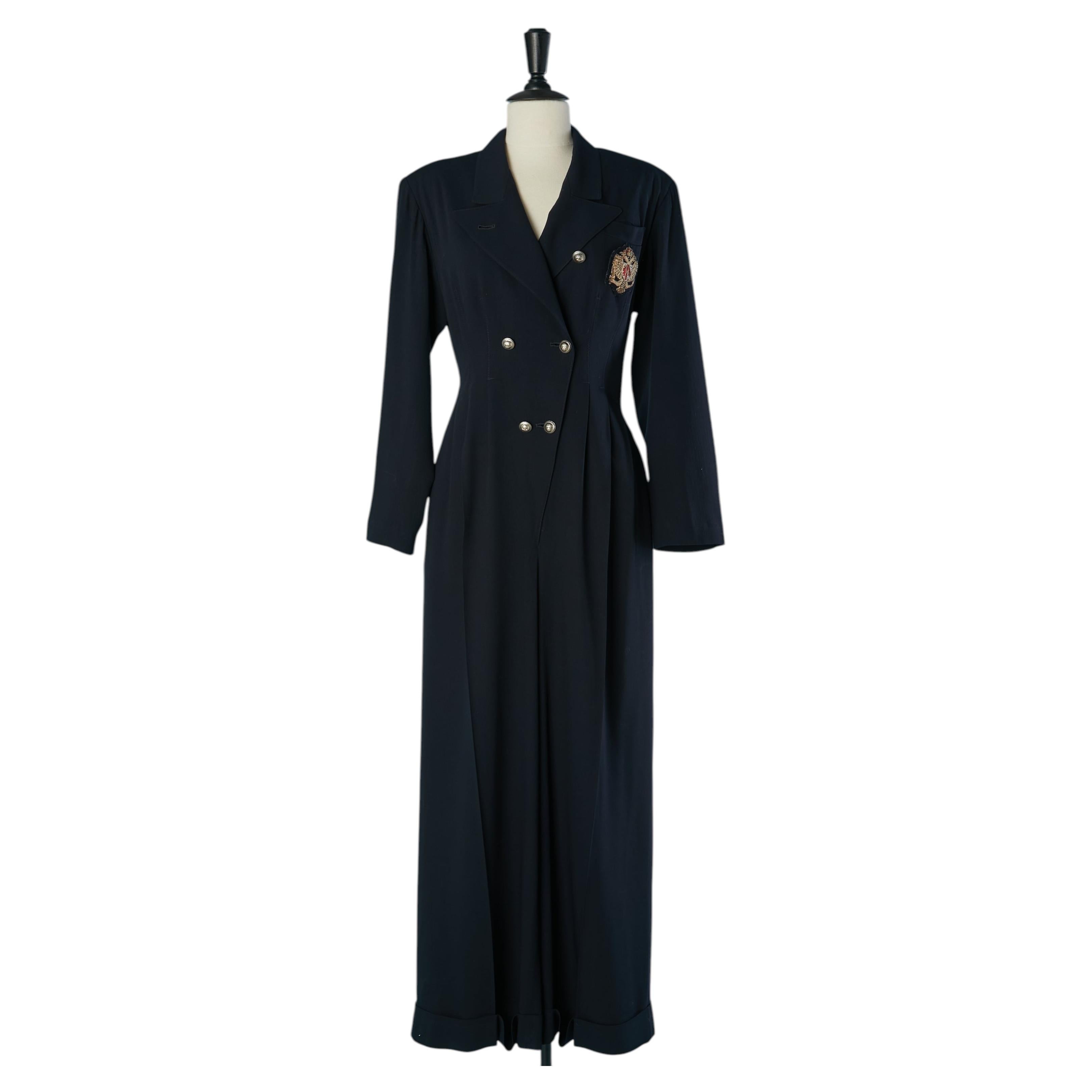 Navy blue jumpsuit JEAN-PAUL GAULTIER For Sale