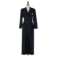 Navy blue jumpsuit JEAN-PAUL GAULTIER