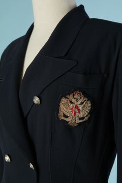 Marineblauer Overall von JEAN-PAUL GAULTIER