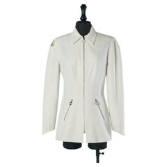 White jacket with zip closure MUGLER / THIERRY MUGLER MTM