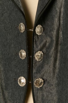 Velvet hand made frock jacket MARITHE+ FRANCOIS GIRBAUD