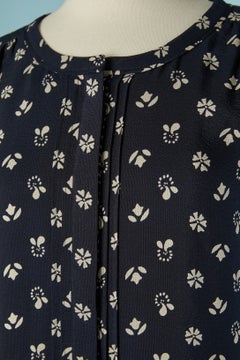 Silk printed dress BURBERRY BRIT