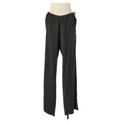 Black trouser with drawstring on the waist MAISON MARTIN MARGIELA