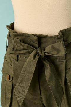 Baumwollshorts in Khaki, JC/DC