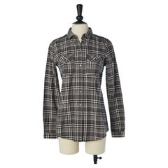 Cotton shirt with check pattern BURBERRY BRIT