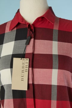 Camicia di cotone a quadri BURBERRY BRIT