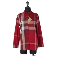 Camicia di cotone a quadri BURBERRY BRIT