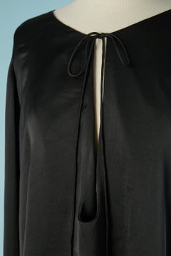 Black silk blouse ALEXANDRE VAUTHIER Couture