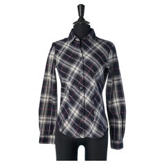 Cotton shirt with check pattern BURBERRY LONDON
