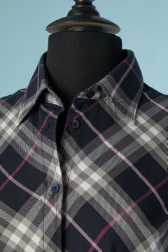 Cotton shirt with check pattern BURBERRY LONDON