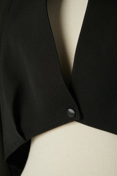 Black wool boléro jacket THIERRY MUGLER