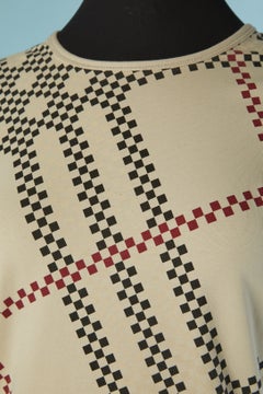 Beige printed tee-shirt BURBERRY LONDON