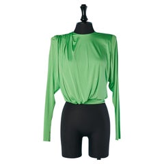Green jersey top ALEXANDRE VAUTHIER