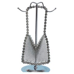 Metal mesh and beads bag PACO RABANNE