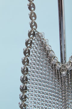 Metal mesh and beads bag PACO RABANNE