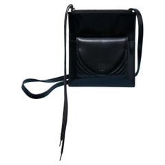 Black leather cross body wallet JEAN-PAUL GAULTIER