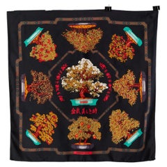 Silk Twill Carré " Bonsai" Hermès