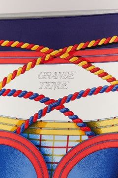 Silk Twill Carré " Grande tenue " Hermès
