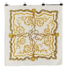 Silk printed Twill Carré " Fripon" Hermès