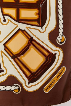 Silk printed Carré " Les Berlines " Hermès