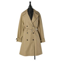 Beige cotton Trench-coat with detachable vest CHRISTIAN DIOR