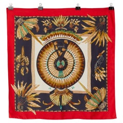 Silk printed Twill carré "Brazil" Hermès