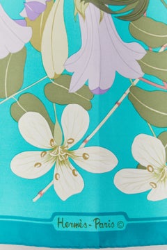 Silk Twill printed Carré " Flora Graeca " Hermès