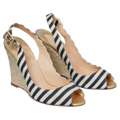Cotton, cord and leather high heels sandals CHRISTIAN LOUBOUTIN