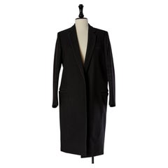Black wool tailor coat CELINE