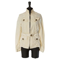 Beigefarbene Baumwolljacke von GAULTIER JEANS