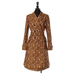 Printed coat and skirt ensemble Miss Dior CHRISTIAN DIOR