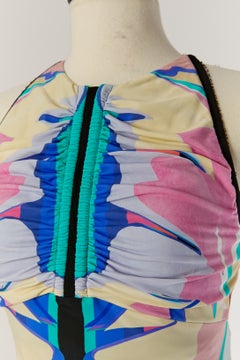 Jersey printed evening dress ROBERTO CAVALLI