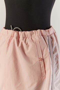 Pale pink nylon skirt PRADA